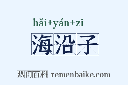 海沿子是什么意思的图片